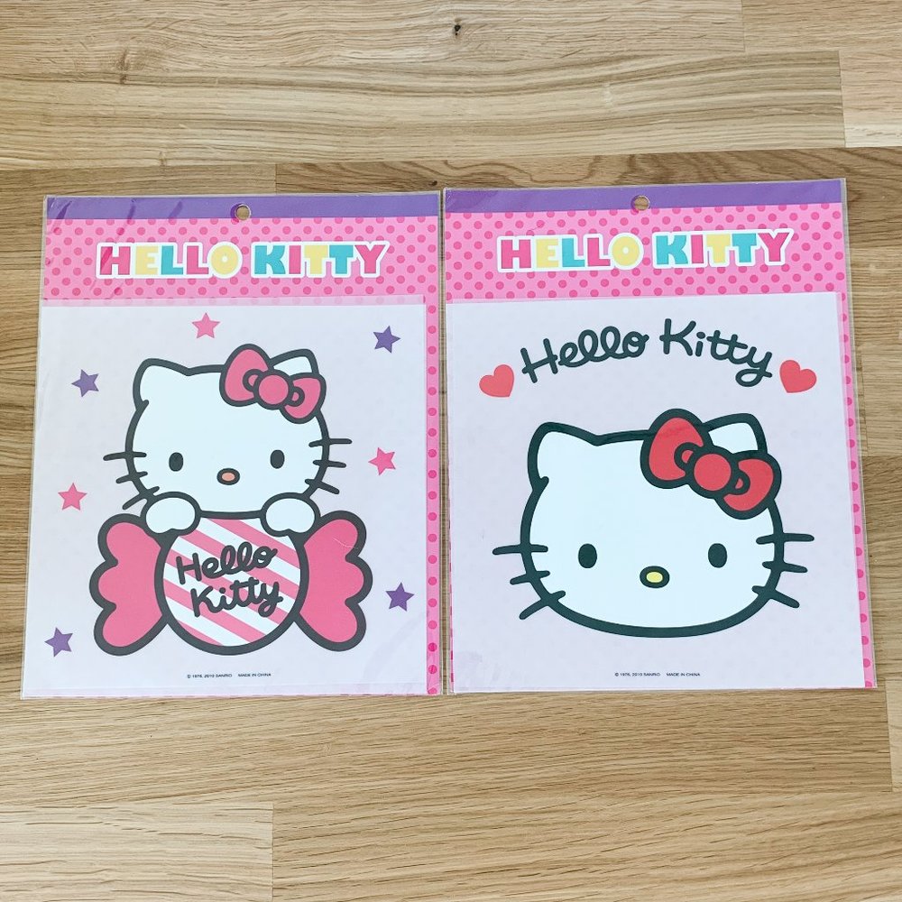 NWT Hello Kitty Iron On Transfer Print for Shirts